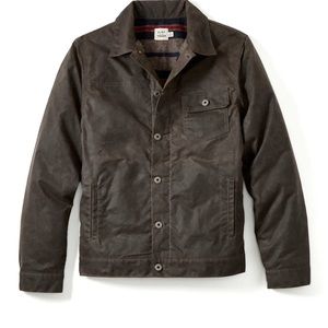FLINT AND TINDER
Wool-Lined Waxed Trucker Jacket